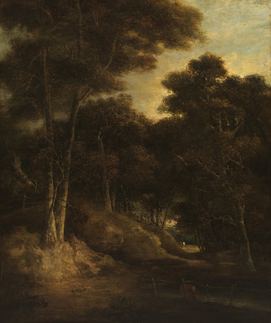 Krajobraz - Krawędź Lasu, ok. 1800-20 autorstwa John Crome