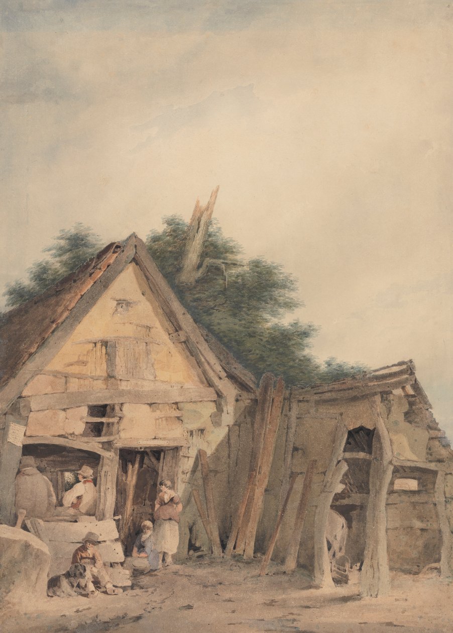 Kuźnia, Hingham autorstwa John Crome