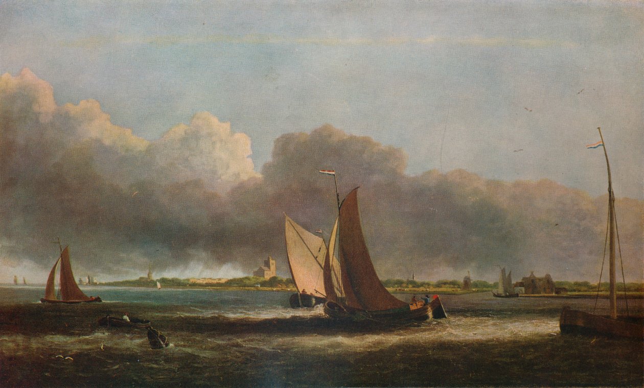 Widok na Maas, c1799 autorstwa John Crome