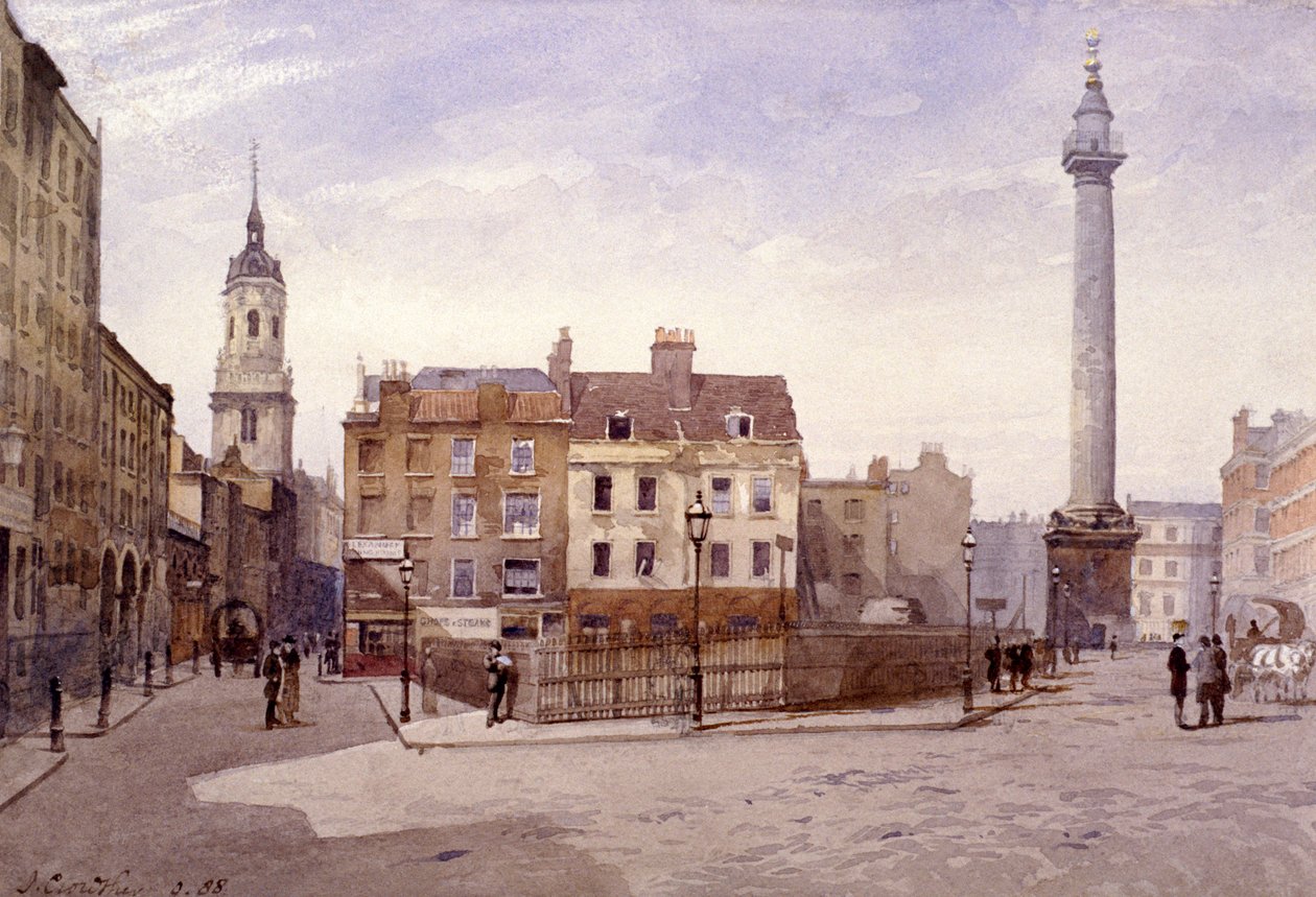 Billingsgate, Londyn, 1888 autorstwa John Crowther