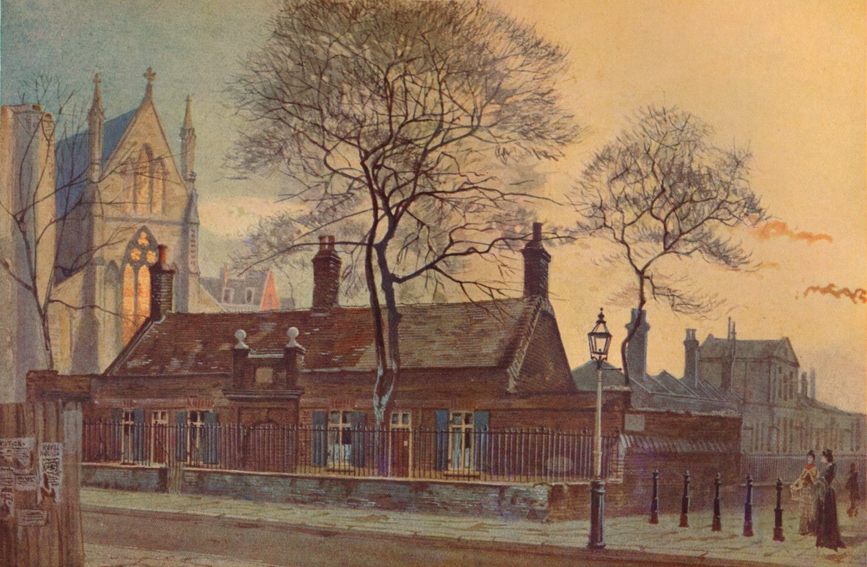 Butlers Almshouses, Westminster, Londyn, 1879 1926 autorstwa John Crowther