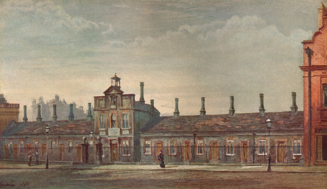 Emery Hills Almshouses, Rochester Row, Westminster, Londyn, 1880 1926. autorstwa John Crowther