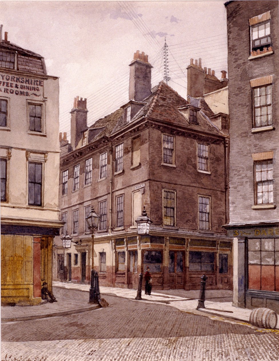 King Street, Stepney, Londyn, 1886 autorstwa John Crowther