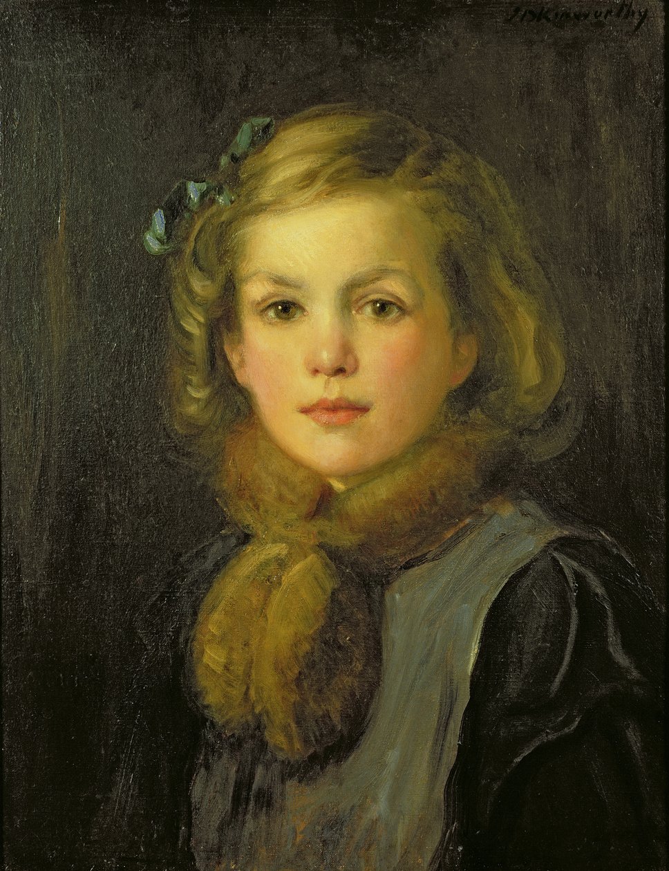 Portret dziewczyny autorstwa John Dalzell Kenworthy