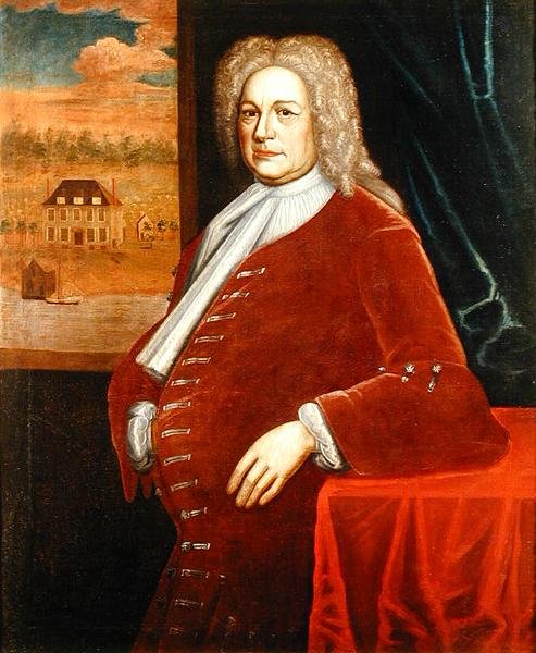 Portret Arenta Schuylera (olej na płótnie) autorstwa John Dawson Watson