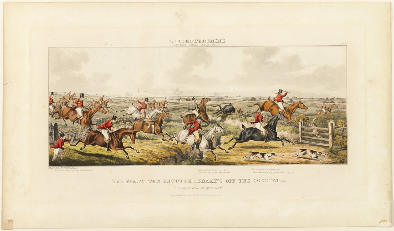 Pierwsze dziesięć minut, płyta druga z The Leicestershire Hunt autorstwa John Dean Paul