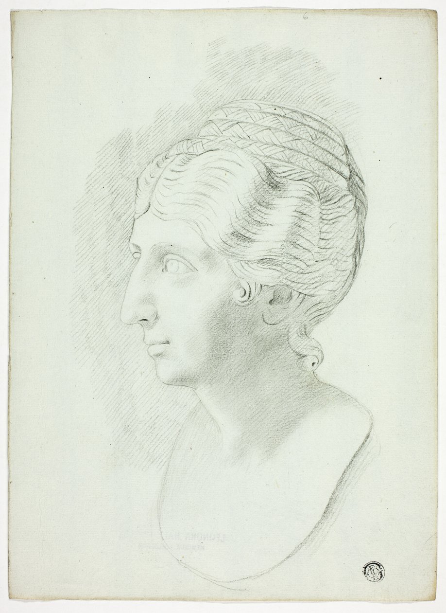 Popiersie rzymskiej matrony autorstwa John Downman