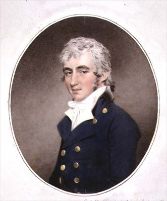 Pan Keeble (lub Keble) 1798 (kreda, akwarela na papierze) autorstwa John Downman