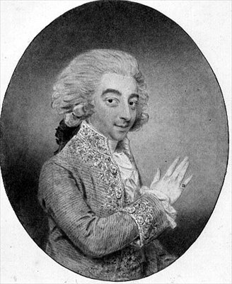 No.2314.f8 Major Arabin jako Sir Wstydliwy Stały w „Droga, aby go zatrzymać” autorstwa John Downman