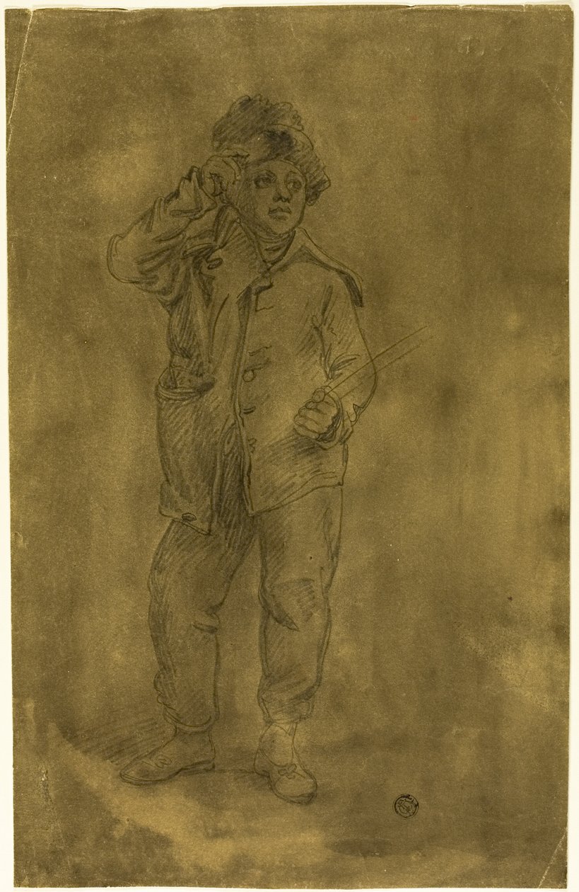 Stojący chłopiec autorstwa John Downman