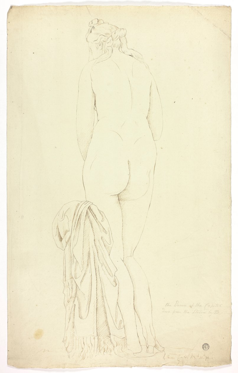 Kapitolińska Wenus autorstwa John Downman