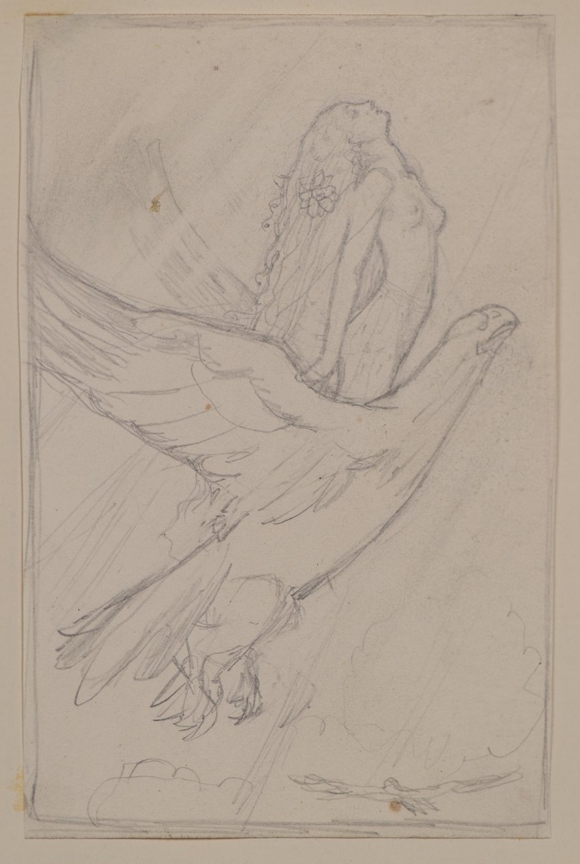 Ceyte próbuje dotrzeć do Słońca (ołówek) autorstwa John Duncan