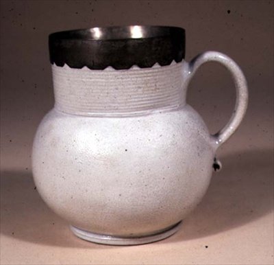 Kubek, ok. 1680 (kamionka glazurowana solą) autorstwa John Dwight