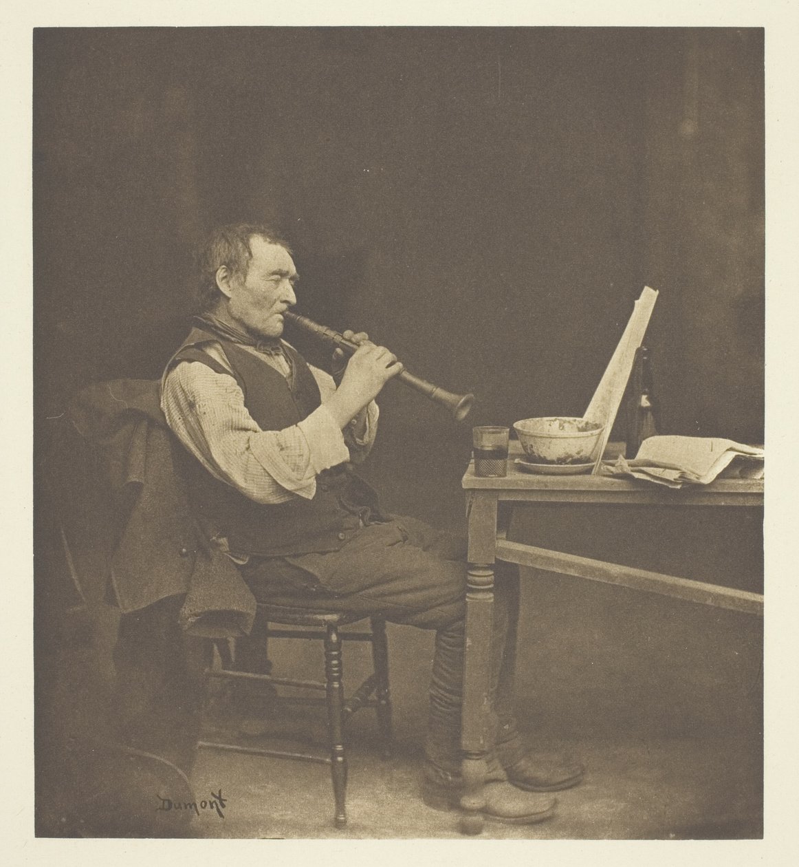 Klarnetista autorstwa John E. Dumont