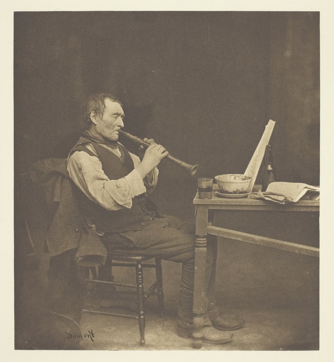 Klarnecista, ok. 1897. autorstwa John E. Dumont