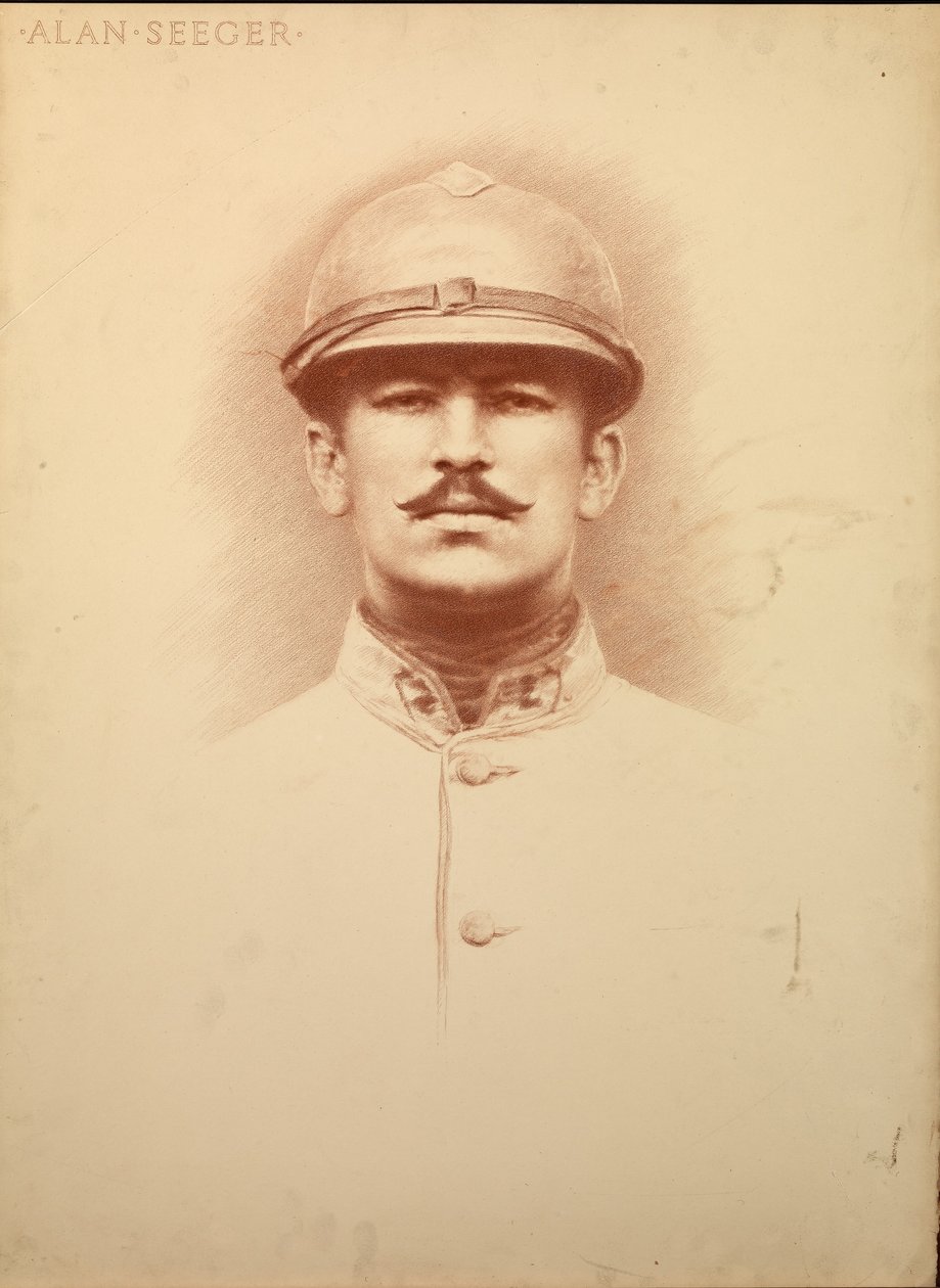 Alan Seeger autorstwa John Elliott