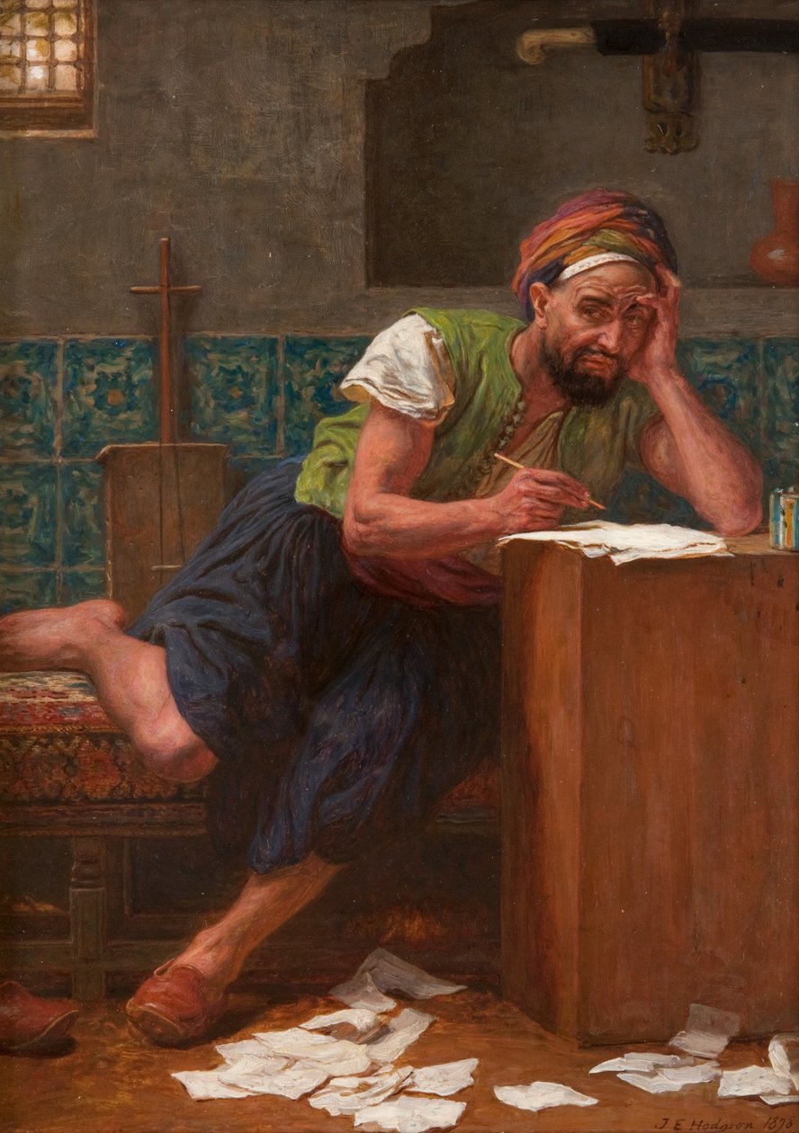 Laureat Poeta autorstwa John Evan Hodgson