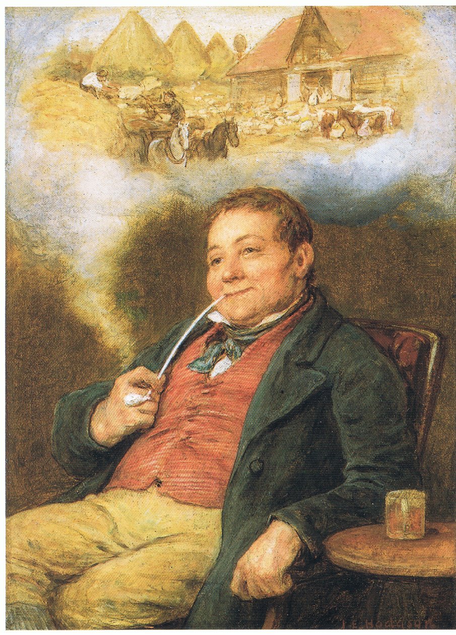 Marzenie rolnika autorstwa John Evan Hodgson