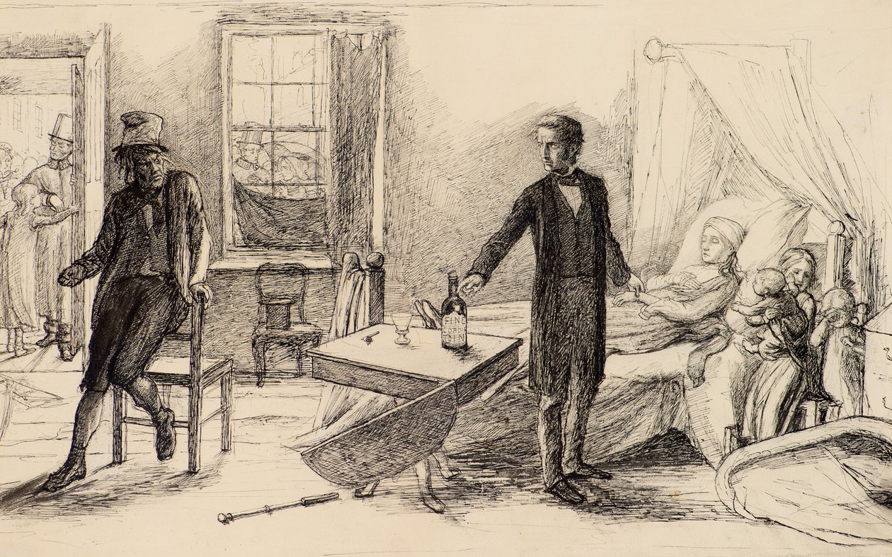 Drink autorstwa John Everett (attr.to) Millais