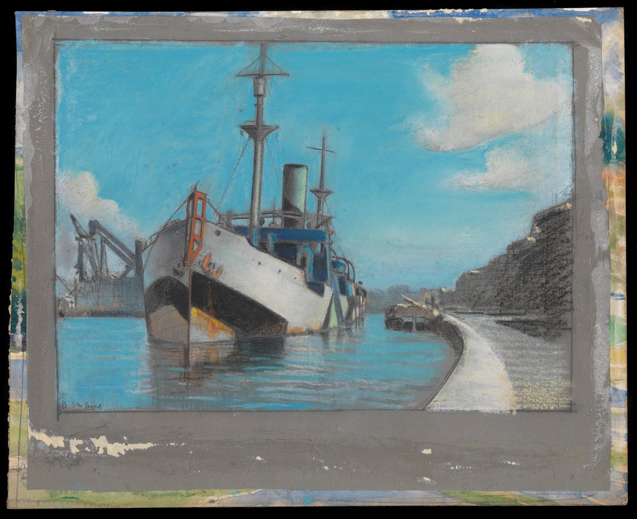 S.S. Greystone Castle autorstwa John Everett