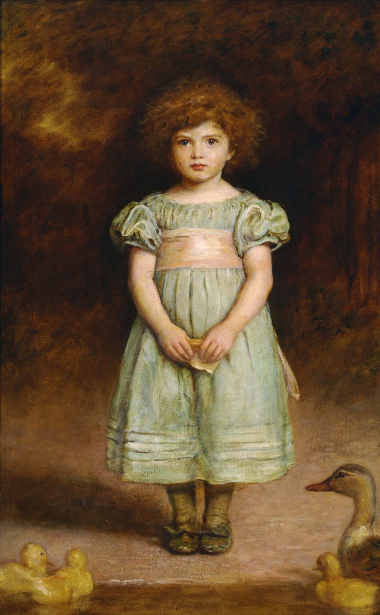 kaczątko autorstwa John Everett Millais