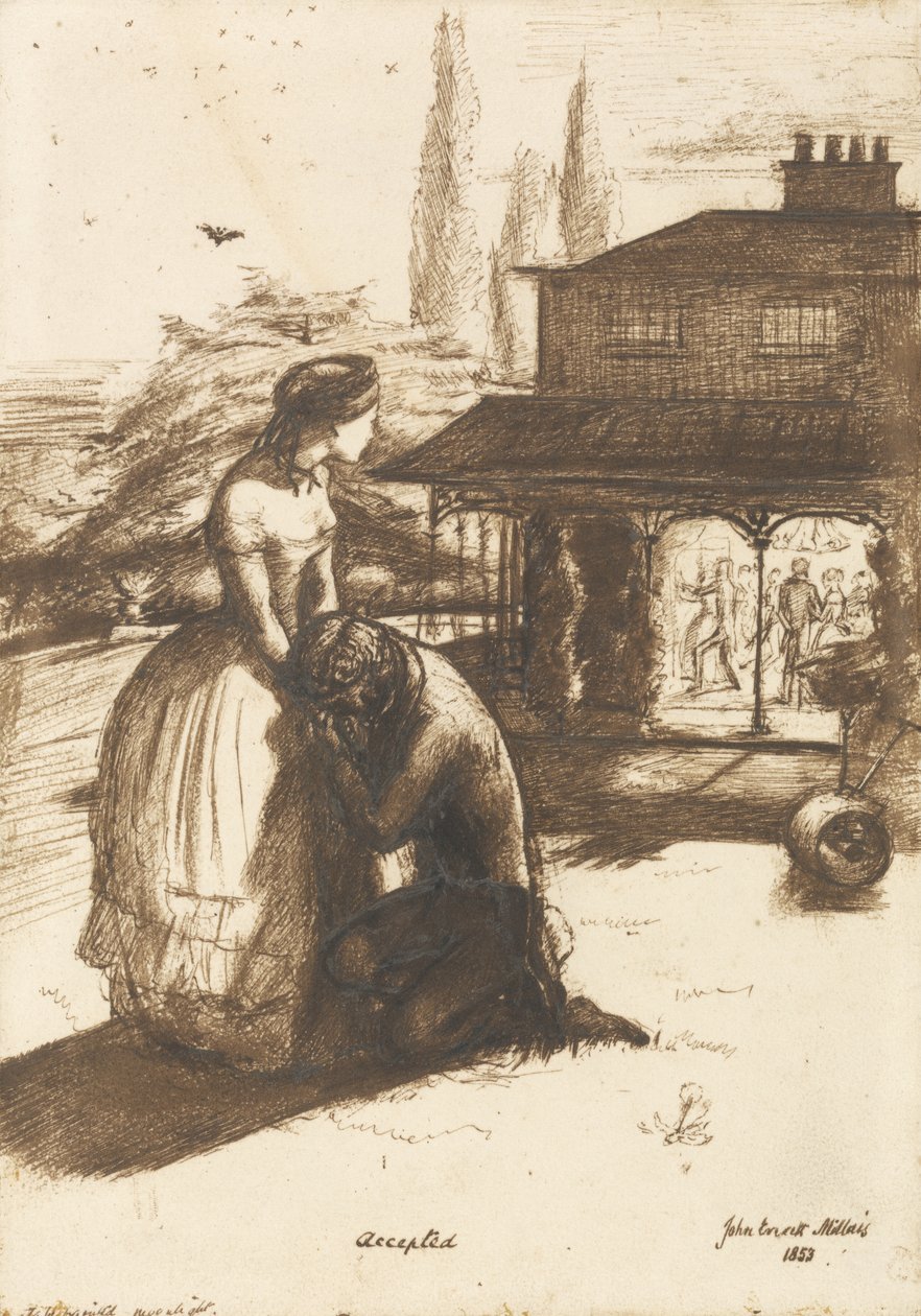 Przyjęty autorstwa John Everett Millais