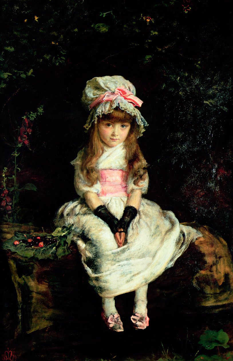 Dojrzała wiśnia, 1879 autorstwa John Everett Millais