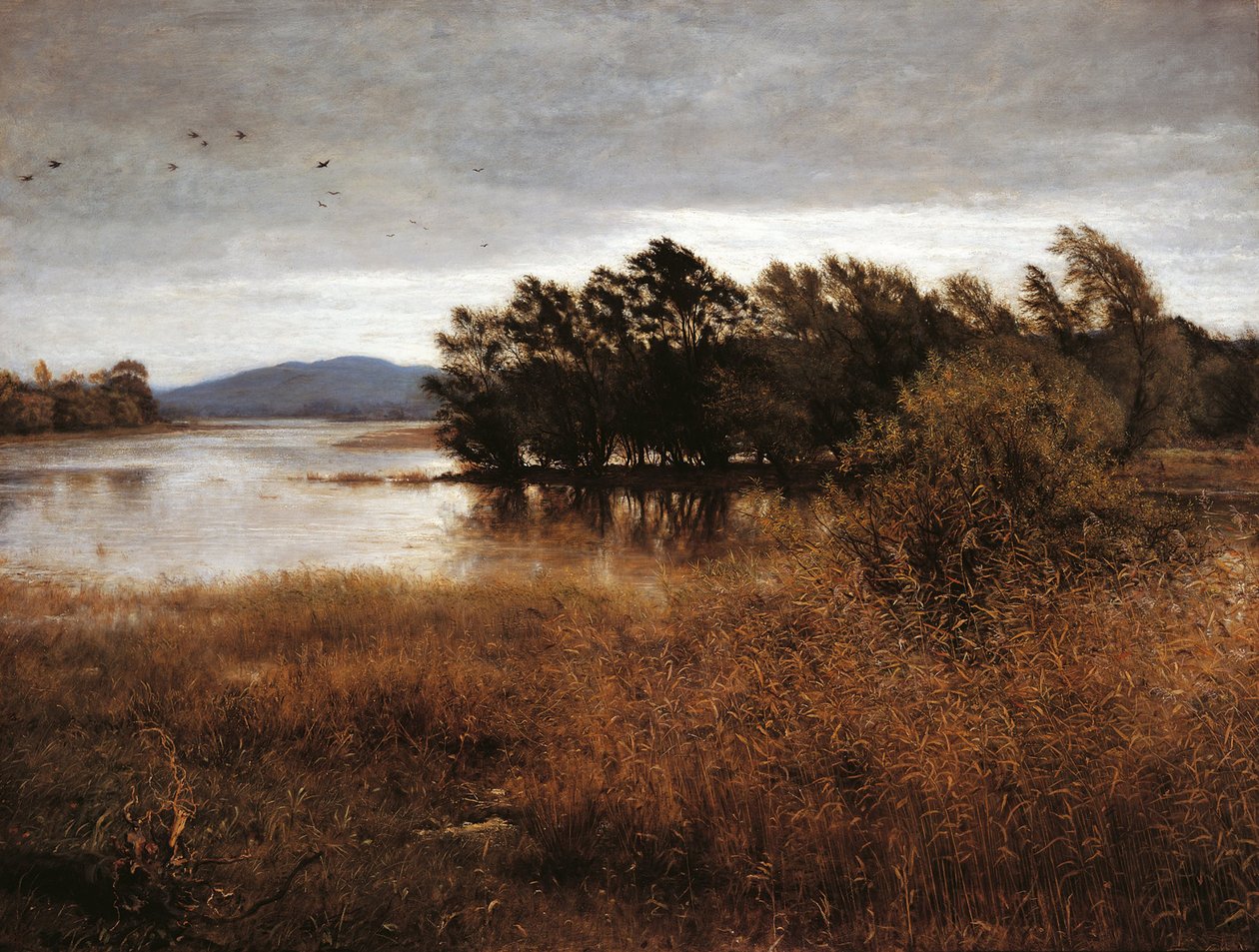 Chłodny październik 1870 autorstwa John Everett Millais