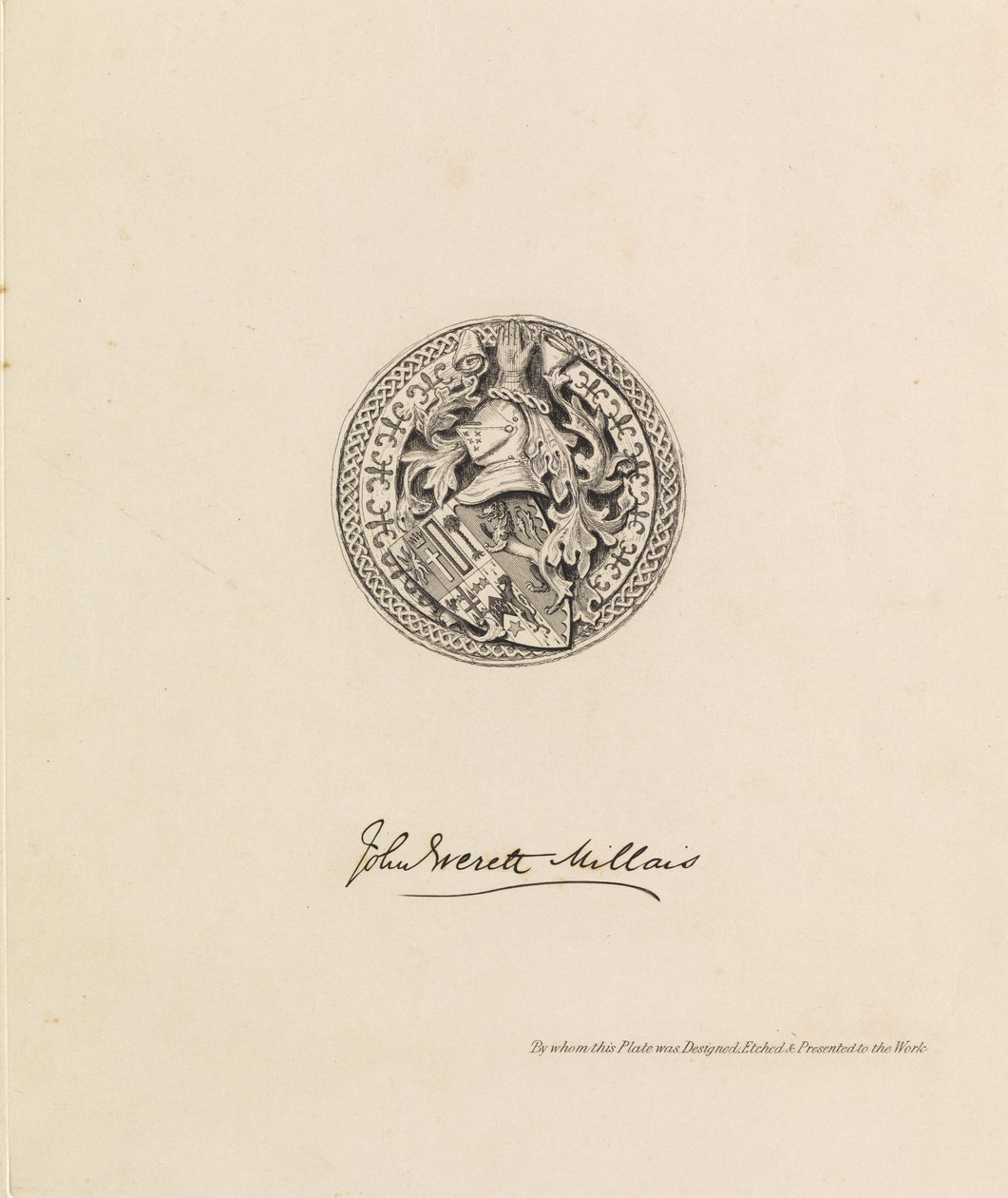 Herb autorstwa John Everett Millais