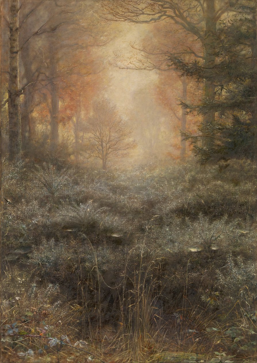 Furze zalane rosą autorstwa John Everett Millais