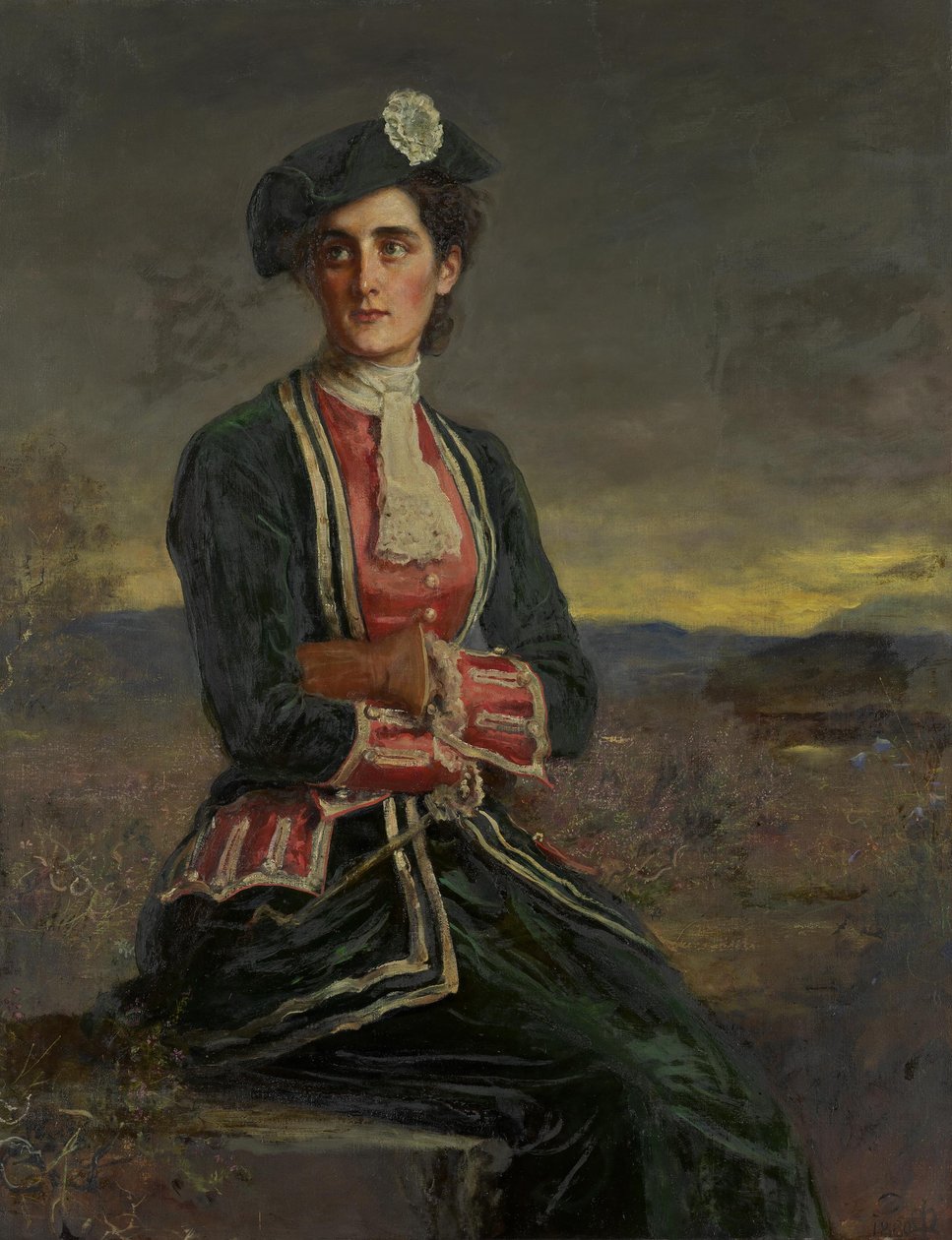 Diana Vernon autorstwa John Everett Millais