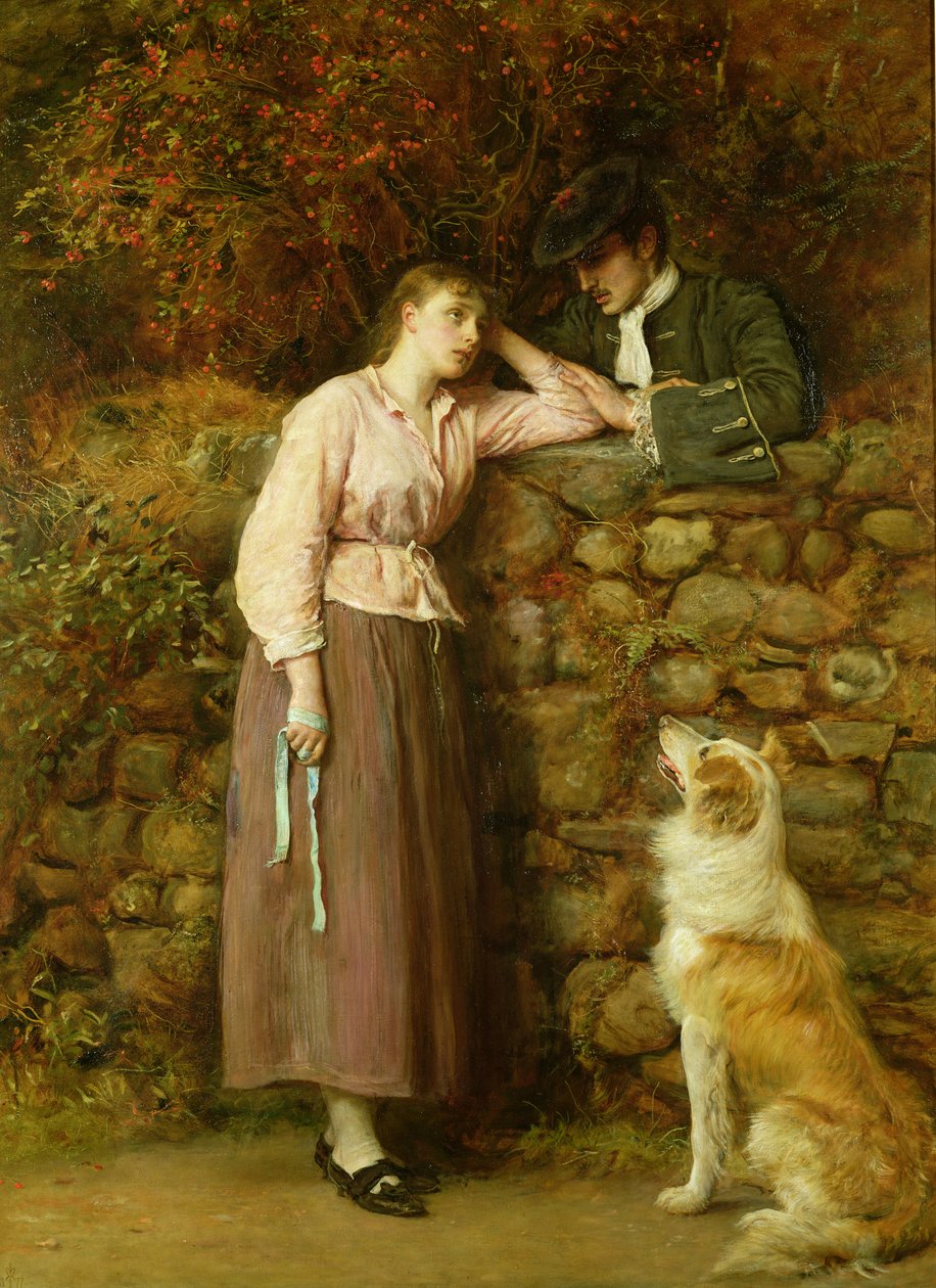 Effie Deans, z „Serca Midlothian” Sir Waltera Scotta, 1877 autorstwa John Everett Millais