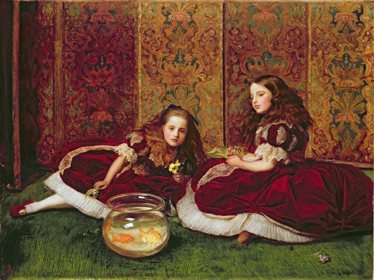 Czas wolny, 1864 autorstwa John Everett Millais