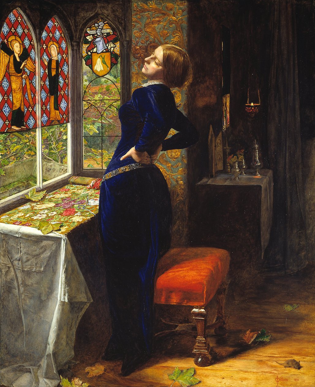 Mariana autorstwa John Everett Millais