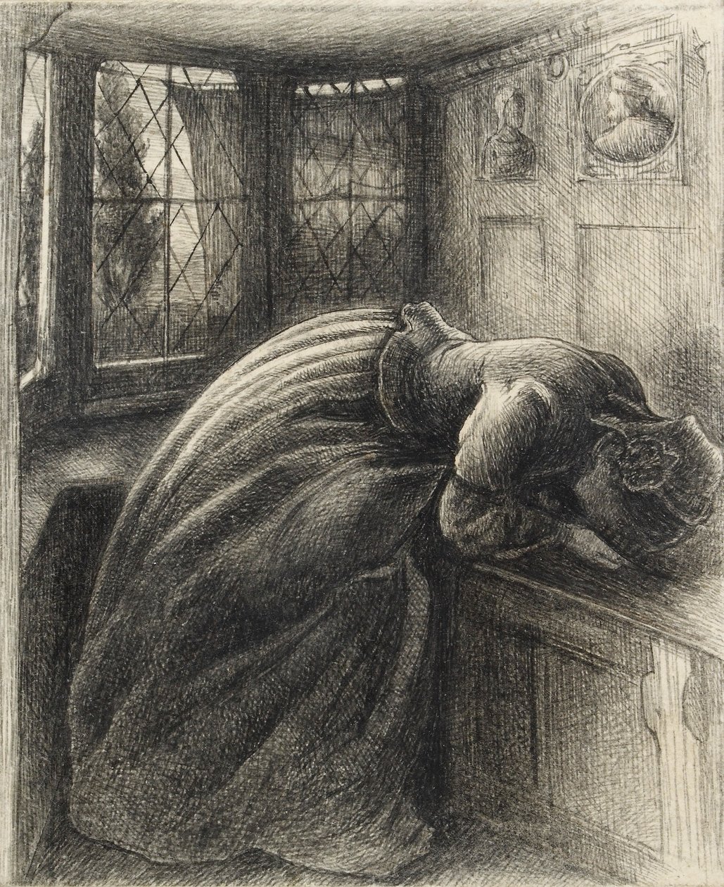 Marian, ok. 1840-1850 autorstwa John Everett Millais