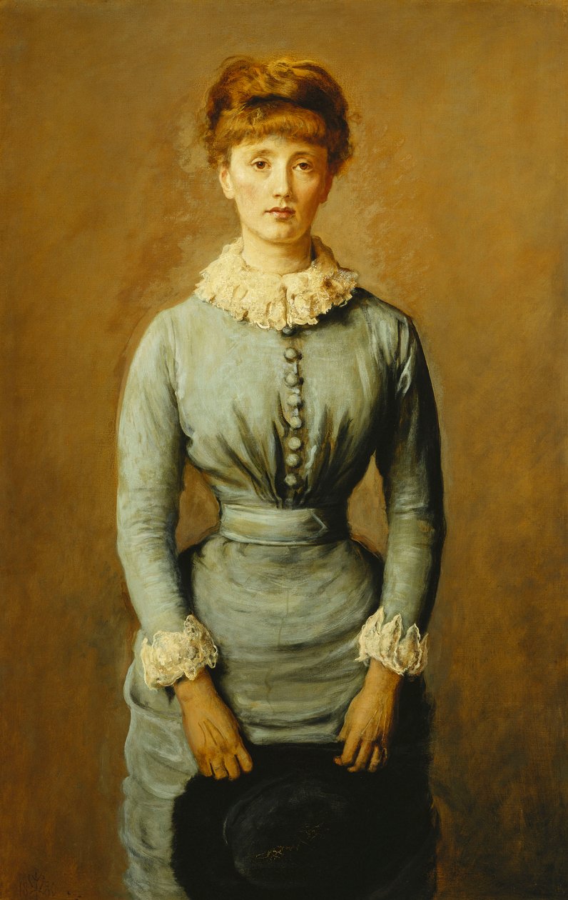 Panna Evelyn Otway, 1880 autorstwa John Everett Millais