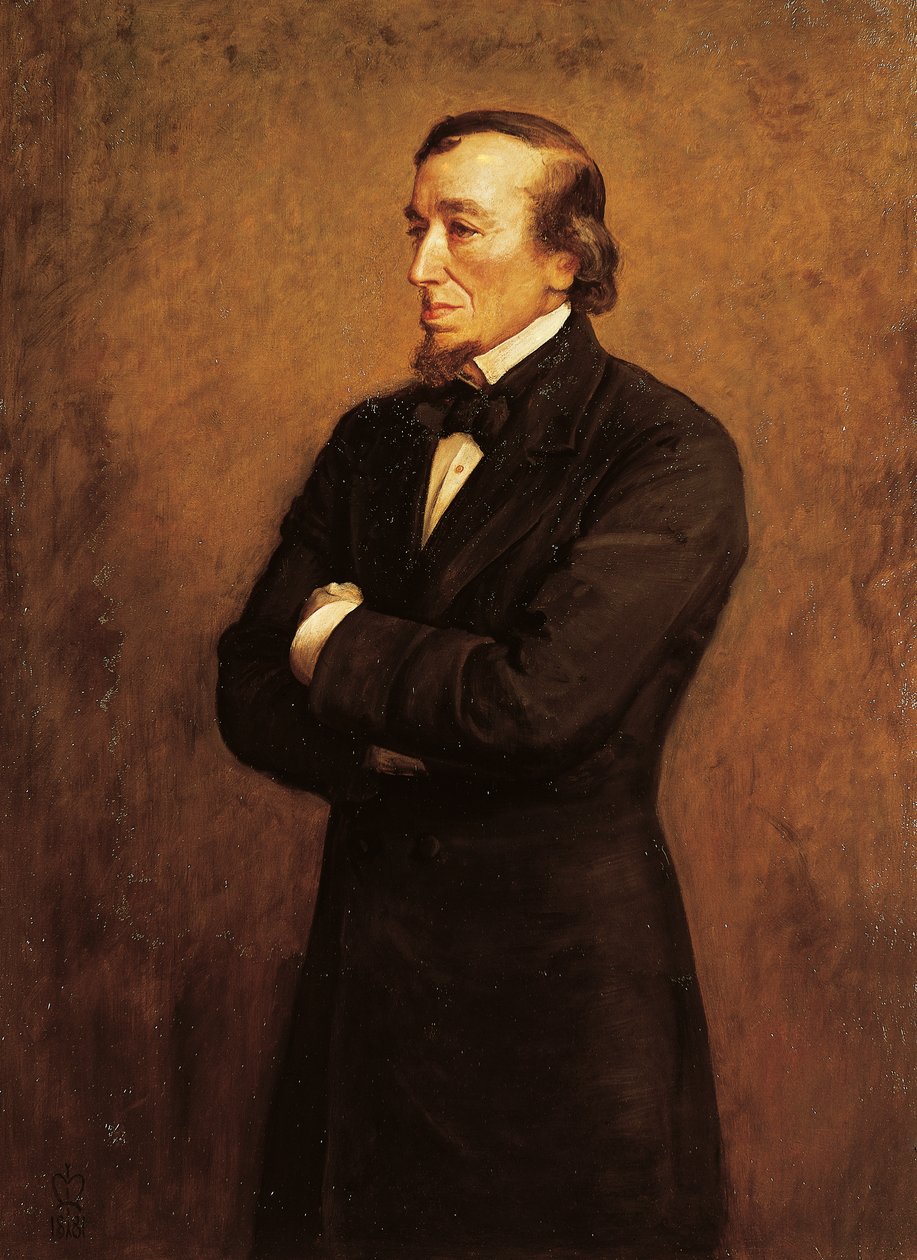 Portret Benjamina Disraeli, I hrabiego Beaconsfield (obraz) autorstwa John Everett Millais