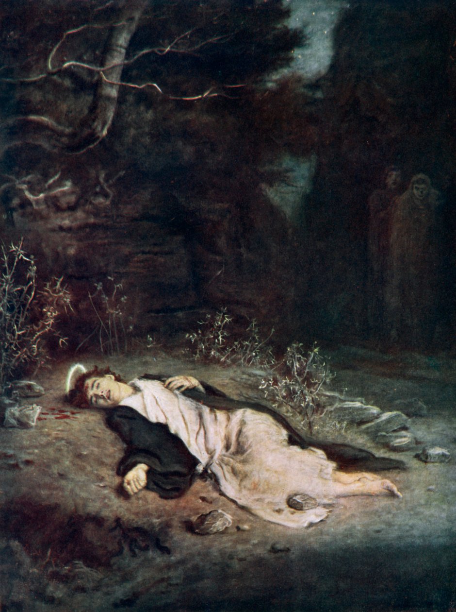 Św. Szczepan, 1895 1926. autorstwa John Everett Millais