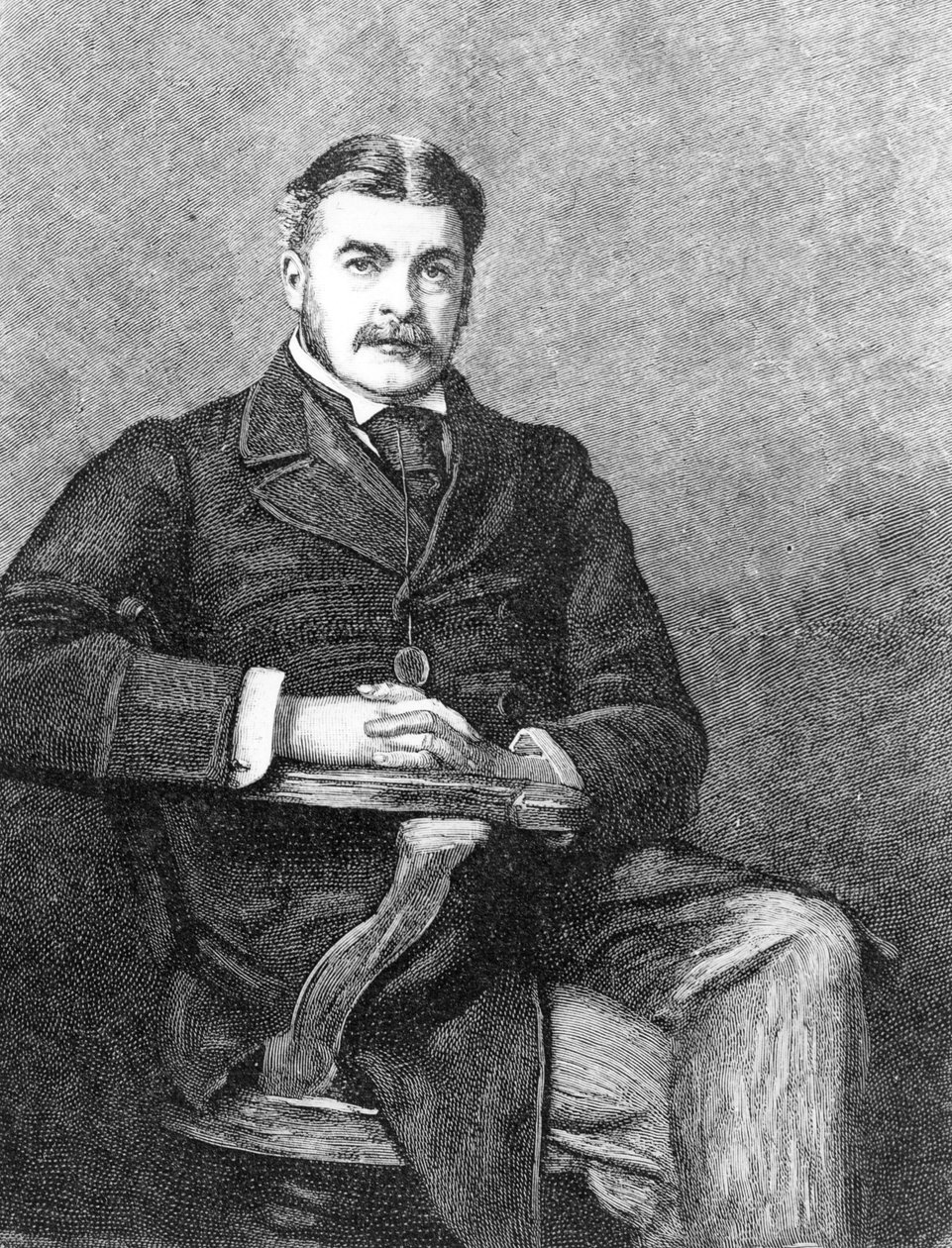 Sir Arthur Sullivan, grawerowane przez C. Carter autorstwa John Everett Millais