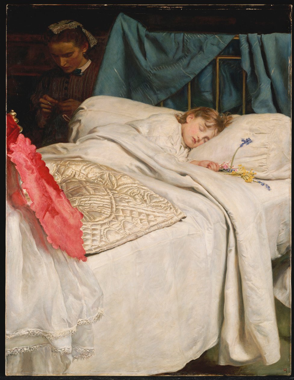 Spanie, ok.1865 autorstwa John Everett Millais