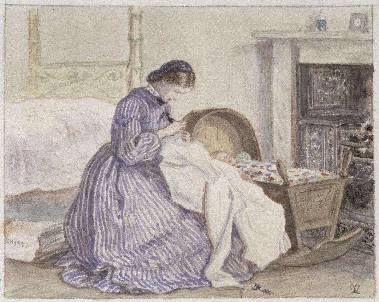 Stewart Harrison Góra lodowa – krawcowa, 1860 autorstwa John Everett Millais