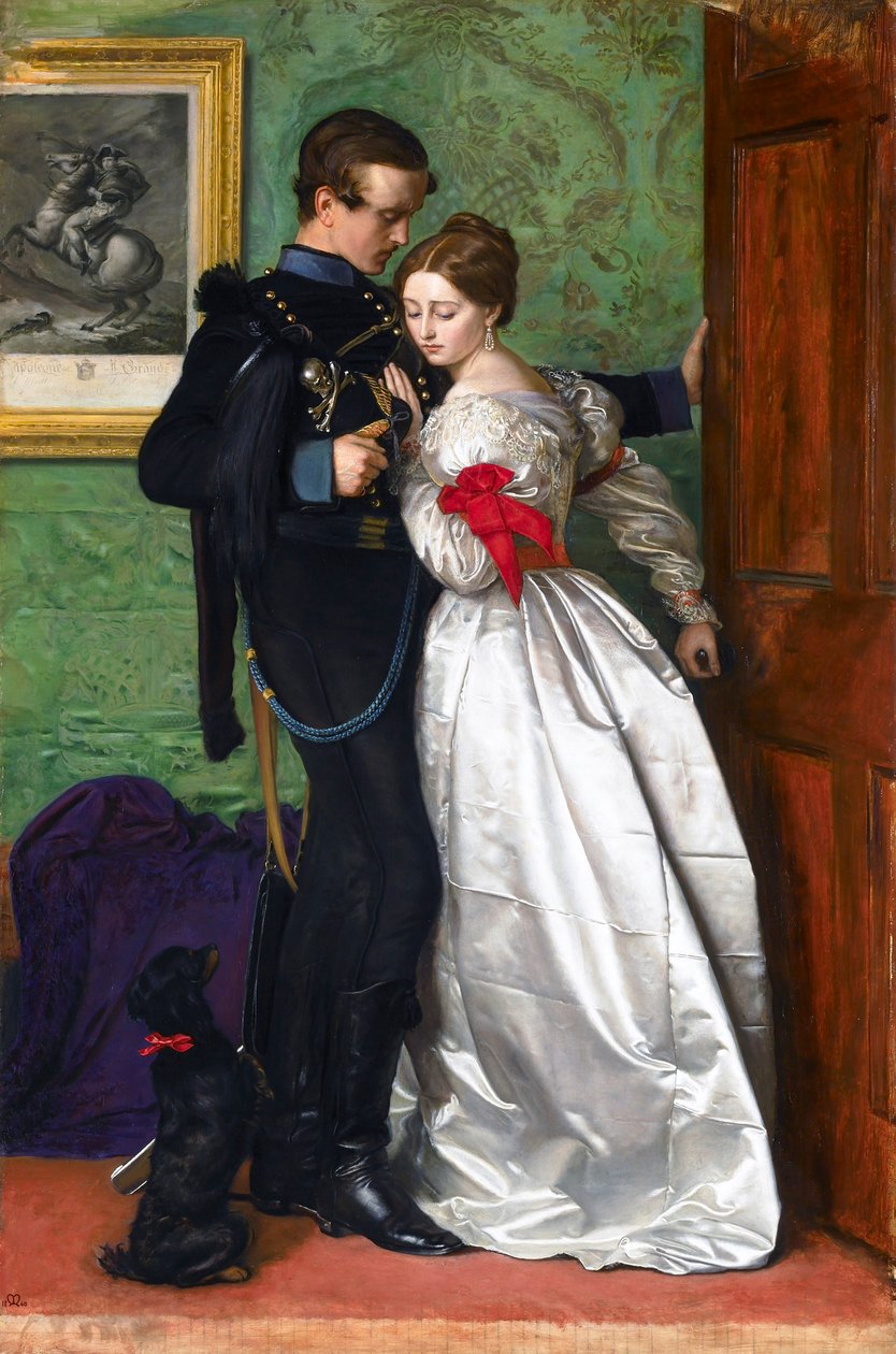 Czarny Brunszwik autorstwa John Everett Millais