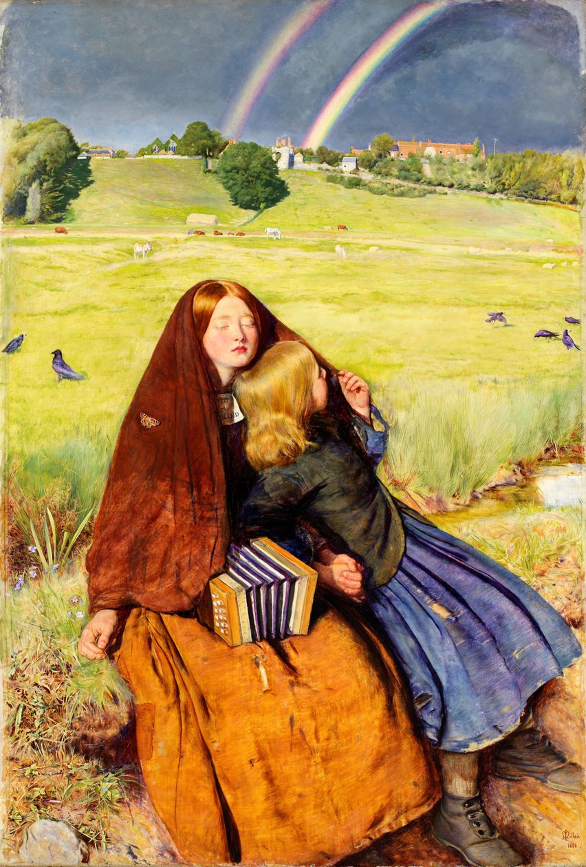 Niewidoma dziewczyna autorstwa John Everett Millais