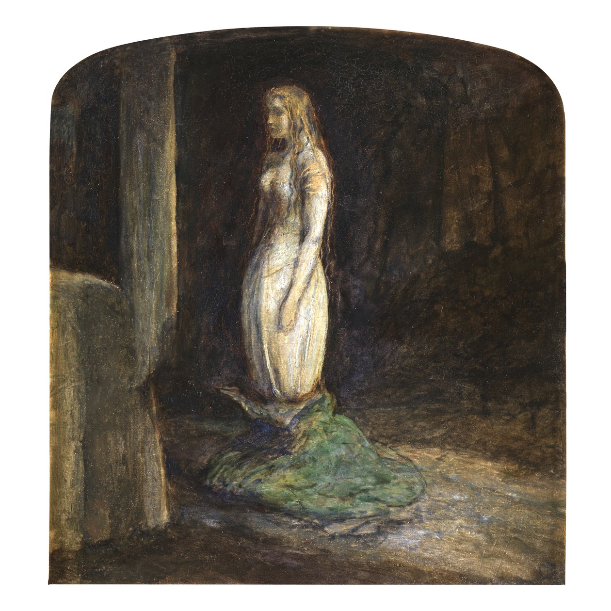 Wigilia św. Agnieszki autorstwa John Everett Millais