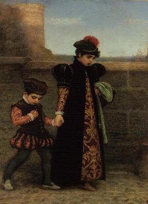 Dzieciństwo św. Teresy (olej na płótnie) autorstwa John Everett Millais
