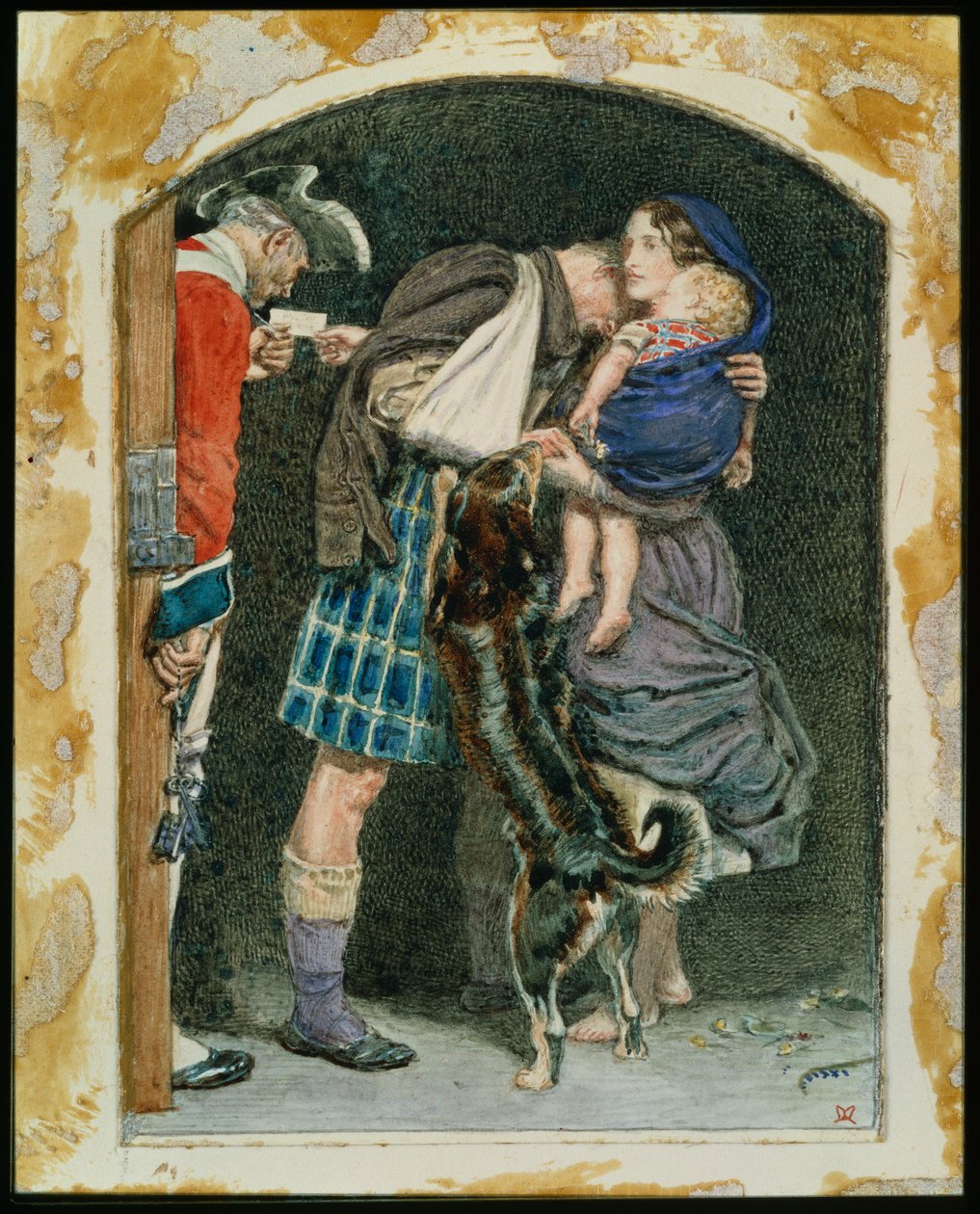 Nakaz wydania autorstwa John Everett Millais