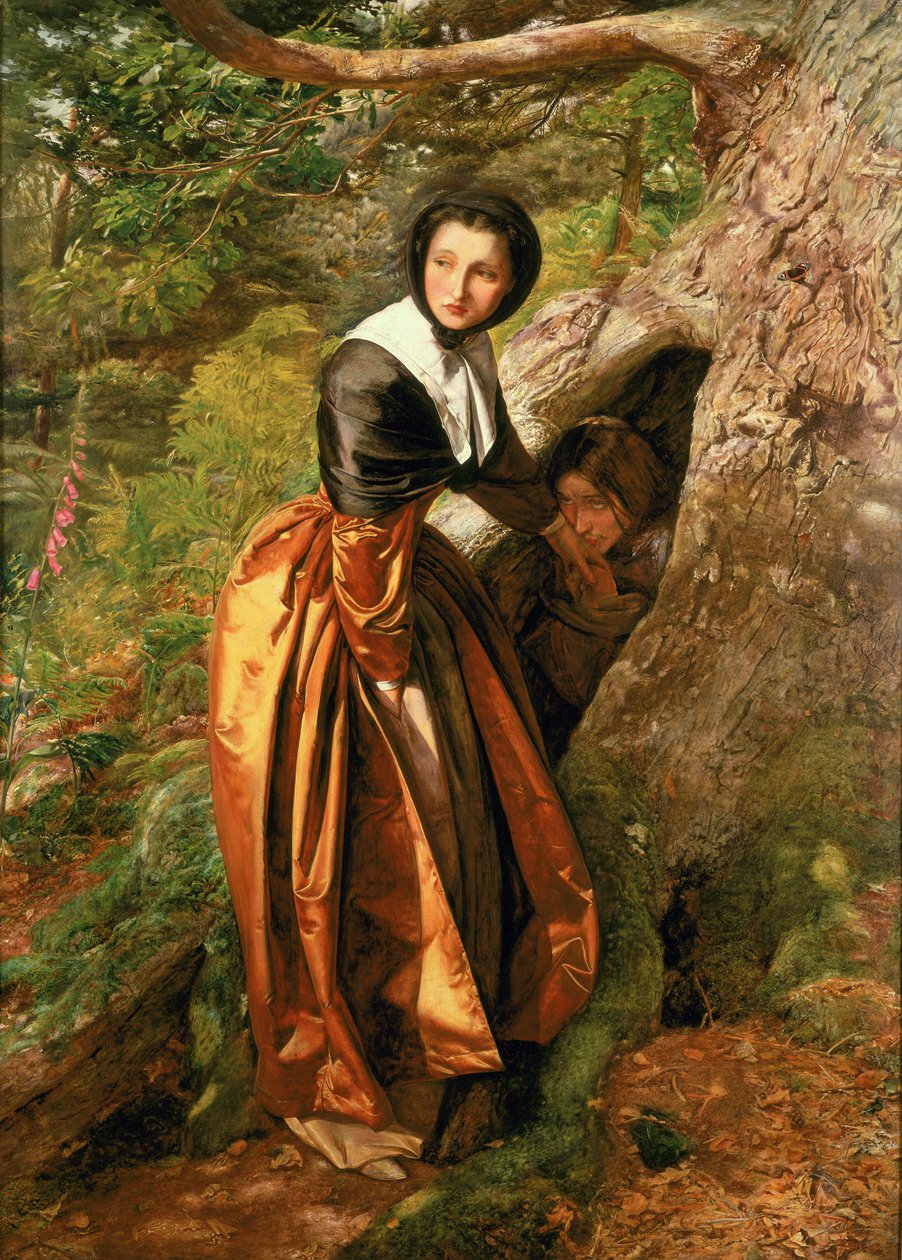 Zakazany rojalista, 1651, 1852-53 autorstwa John Everett Millais