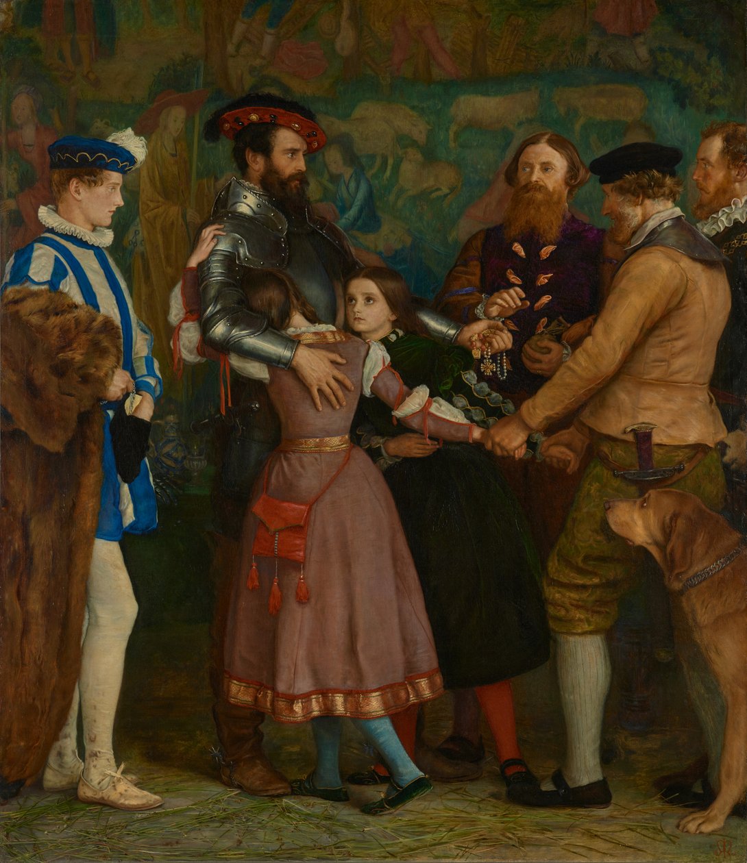 Okup autorstwa John Everett Millais