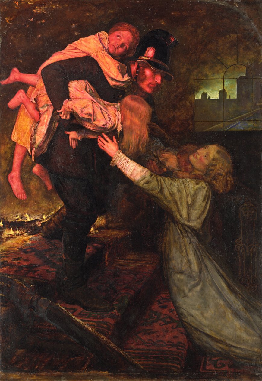 Ratunek autorstwa John Everett Millais