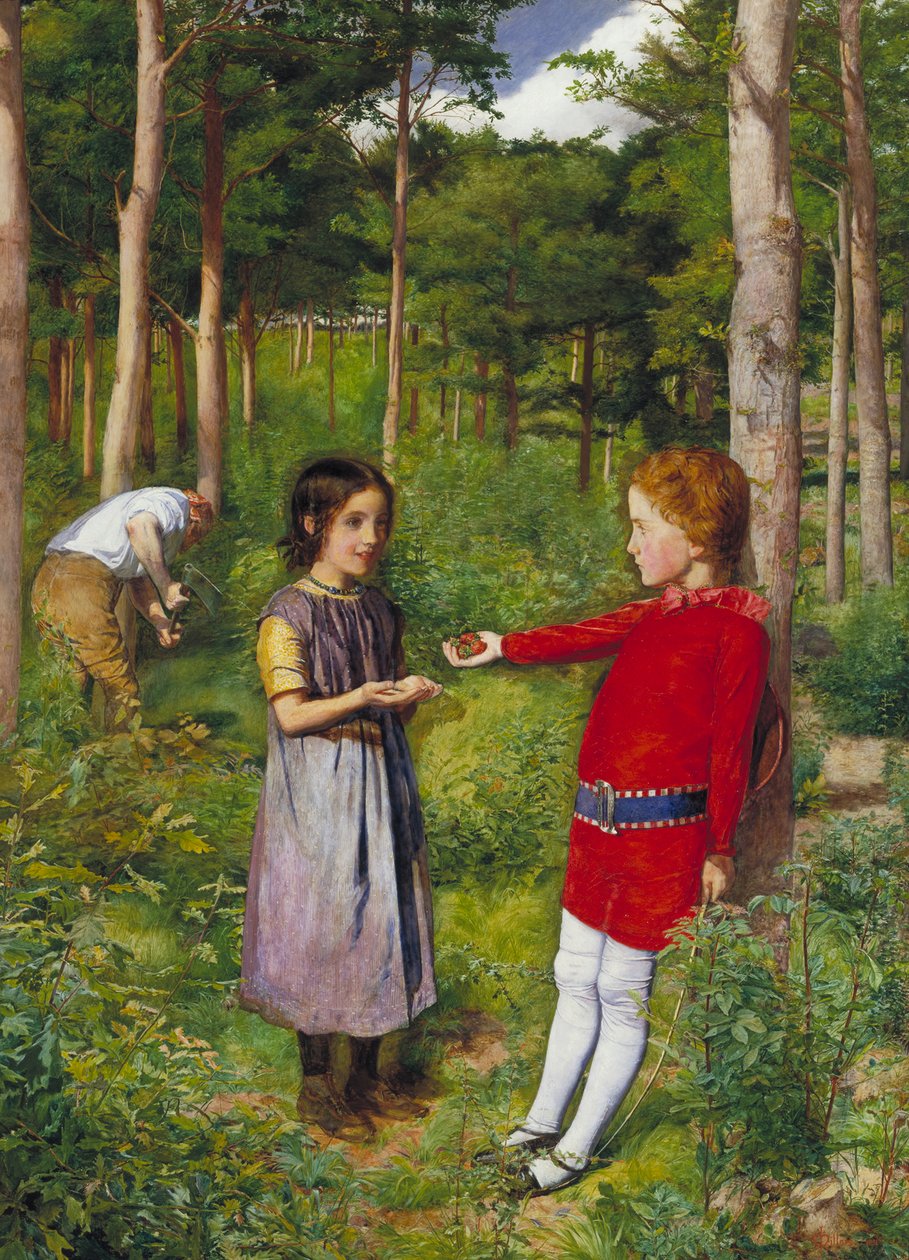 „Córka drwala”, 1851 autorstwa John Everett Millais